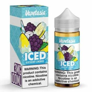 100ml Vapetasia Iced - Blackberry Lemonade eJuice