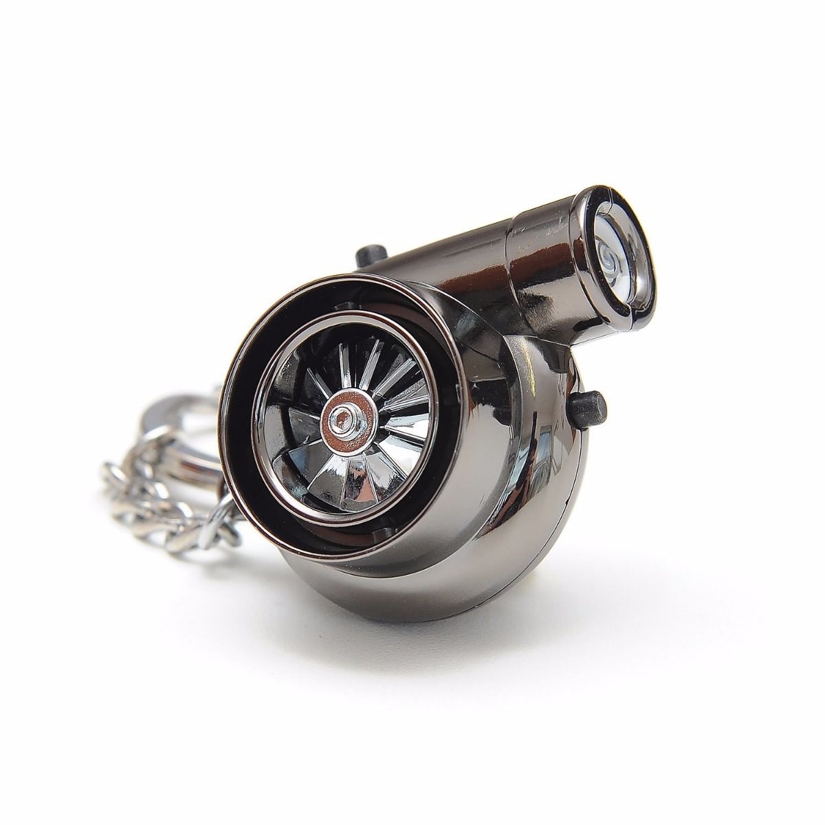 VmG-Store keychain in a form of an electric turbo charger, with