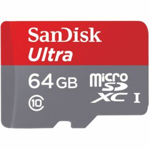 Sandisk 64GB MicroSD Class 10 Memory Card