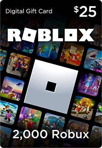 Roblox Card 25 EUR - 2000 Robux Chave Digital Europa