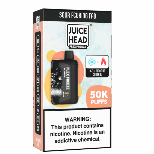 Juice Head Flex Freeze 50K Disposable - Sour Fcuking Fab - TriniStore.biz