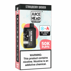 Juice Head Flex Freeze 50K Disposable - Strawberry Banana