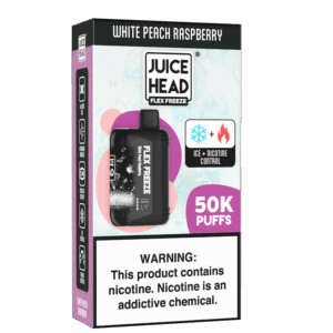 Juice Head Flex Freeze 50K Disposable - White Peach Raspberry